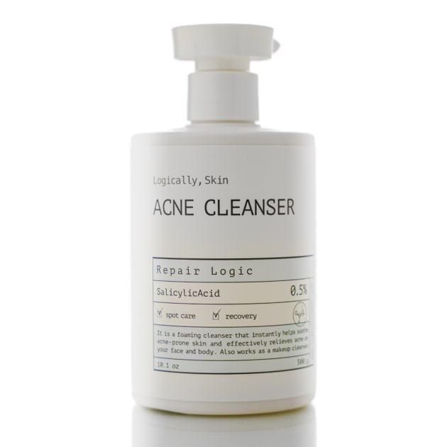 Средство очищающее для кожи лица и тела с акне Logically/Skin Acne Cleanser 300 мл