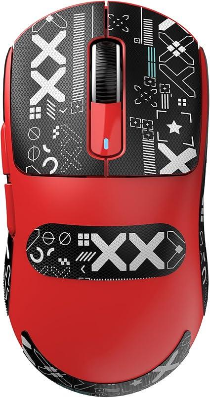 Мышка беспроводная attack shark X6 с док-станцией RGB Red (2455851394) - фото 3