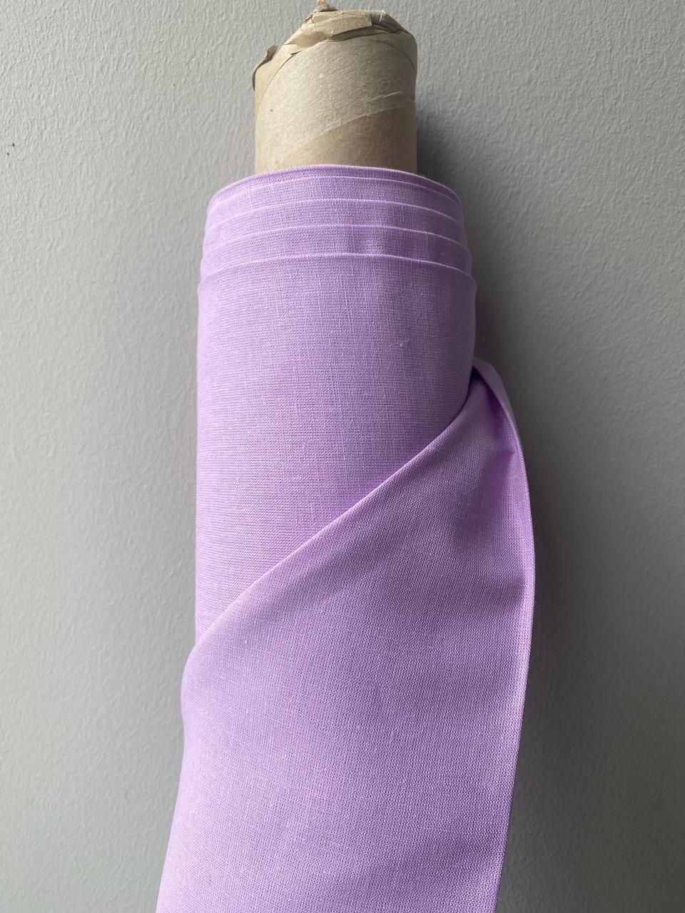 Ткань LINEN PLUS льняная 260 см 311 Фиалковый - фото 2 Ткань LINEN PLUS льняная 260 см 311 Фиалковый - фото 2