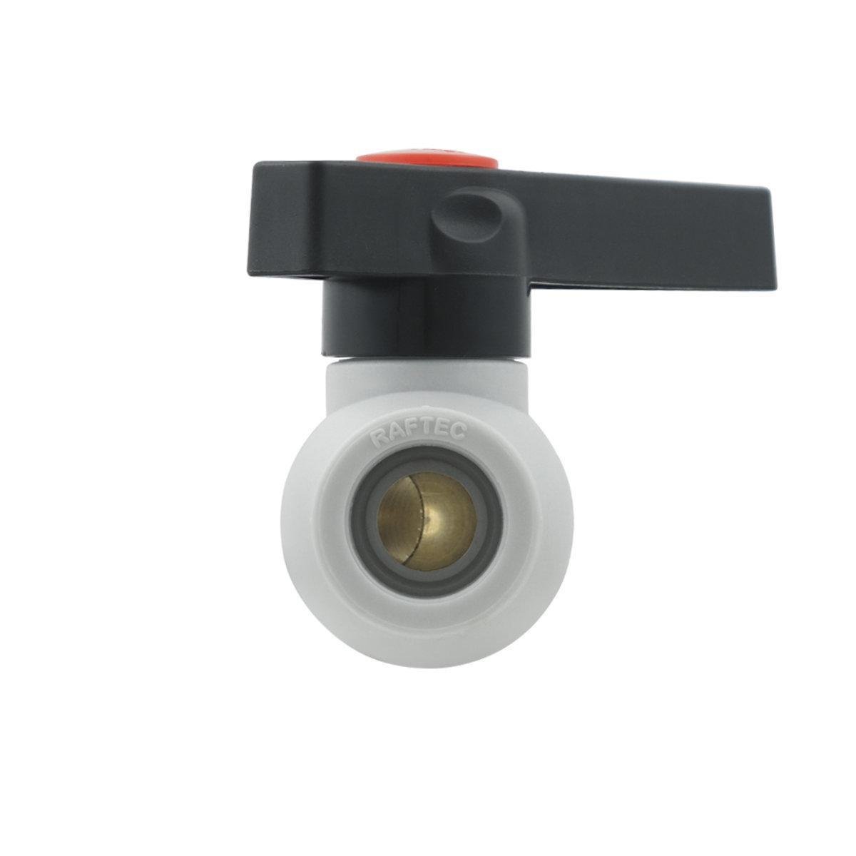 Кран кульовий під пайку PPR Raftec RB63 63 мм (30366928) - фото 3 Кран кульовий під пайку PPR Raftec RB63 63 мм (30366928) - фото 3