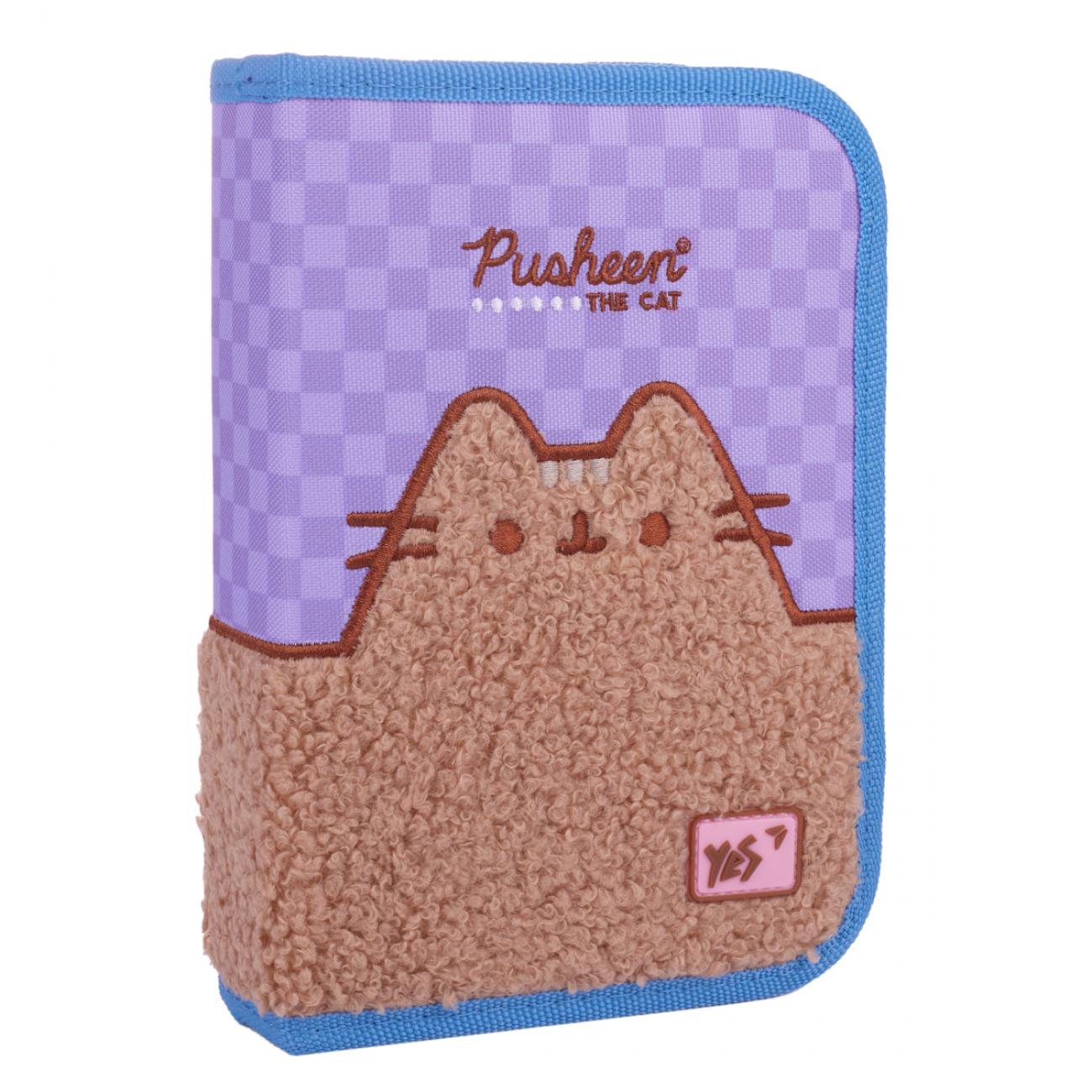 Пенал жорсткий YES Pusheen Playful HP-03 одинарний із клапаном (533661)