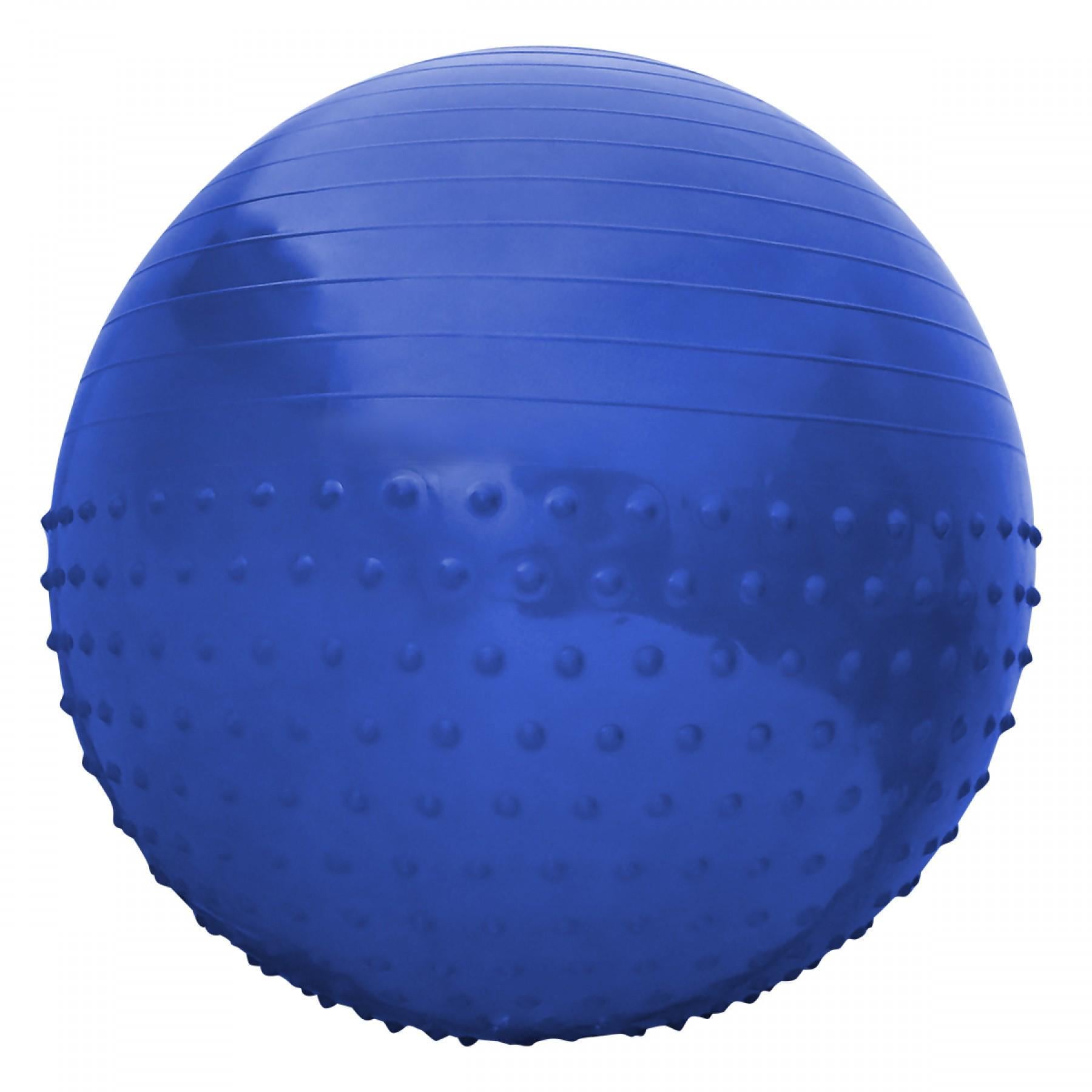 Фитбол полумассажный SportVida 65 см Anti-Burst Blue (20816)