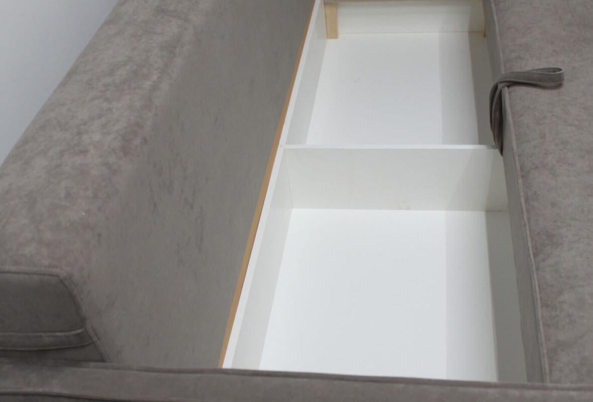 Диван раскладной ортопедический Шик Галичина Техас дерево/текстиль Коричневый - фото 4