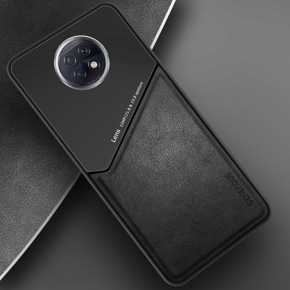 Комбинированный чехол Generous на Xiaomi Redmi Note 9T Black (20038-2B)