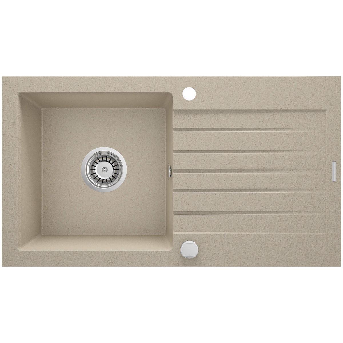 Мийка кухонна гранітна Deante ZQZ_7113 760x440 мм Бежевий (205395) Мийка кухонна гранітна Deante ZQZ_7113 760x440 мм Бежевий (205395)