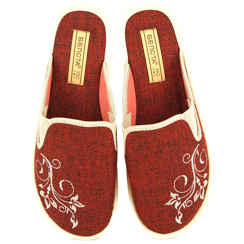 Тапочки комнатные Белста р. 36 Бордовый (7100059_36)