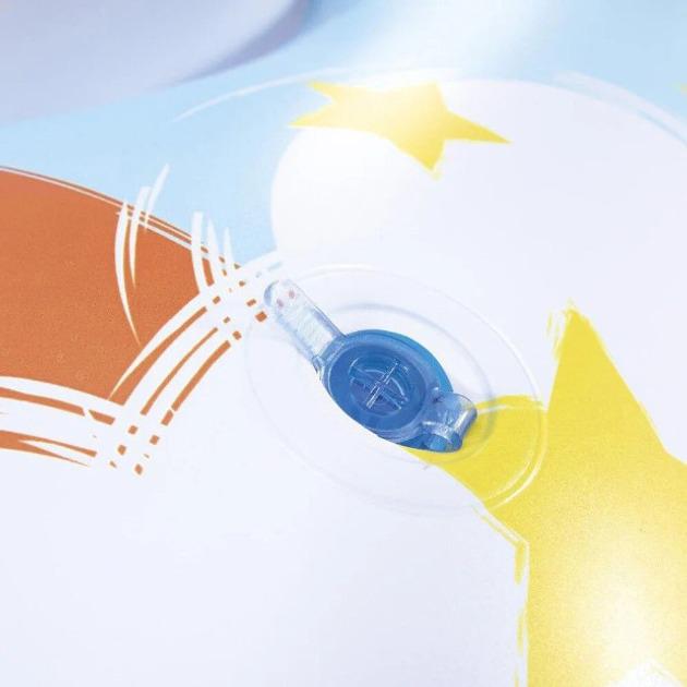 Надувний круг-пліт з ручками дитячий Intex 57552 Єдиноріг 163х86 см - фото 6