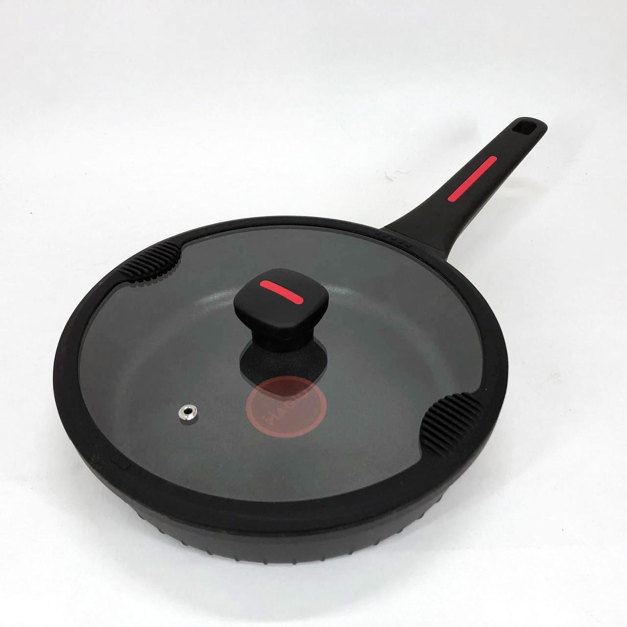 Сковорода литая антипригарная для индукционной плиты Magio 24 см (MG-1170)