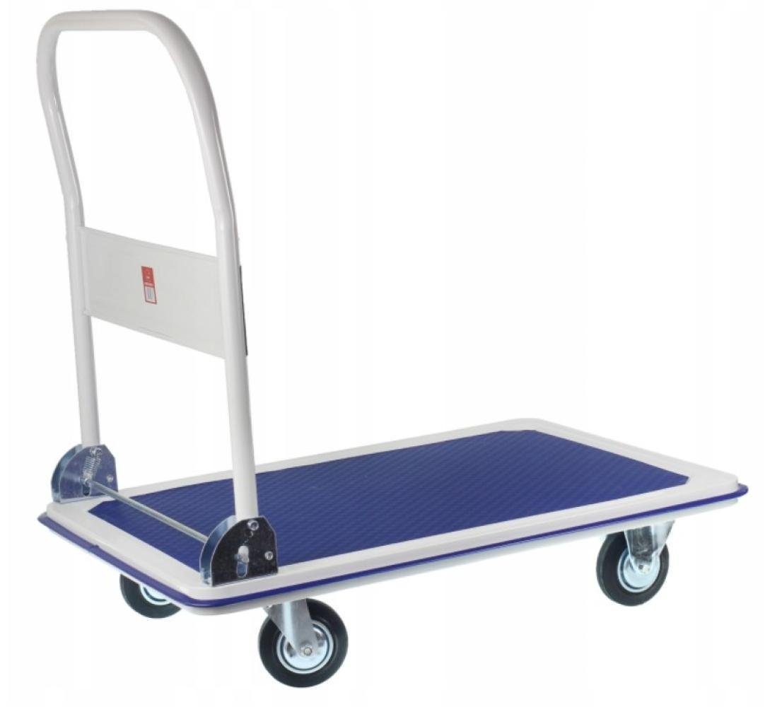 Тележка грузовая платформенная для перевозки товаров Siker PH300 до 300 кг Синий (147-76-60000033)