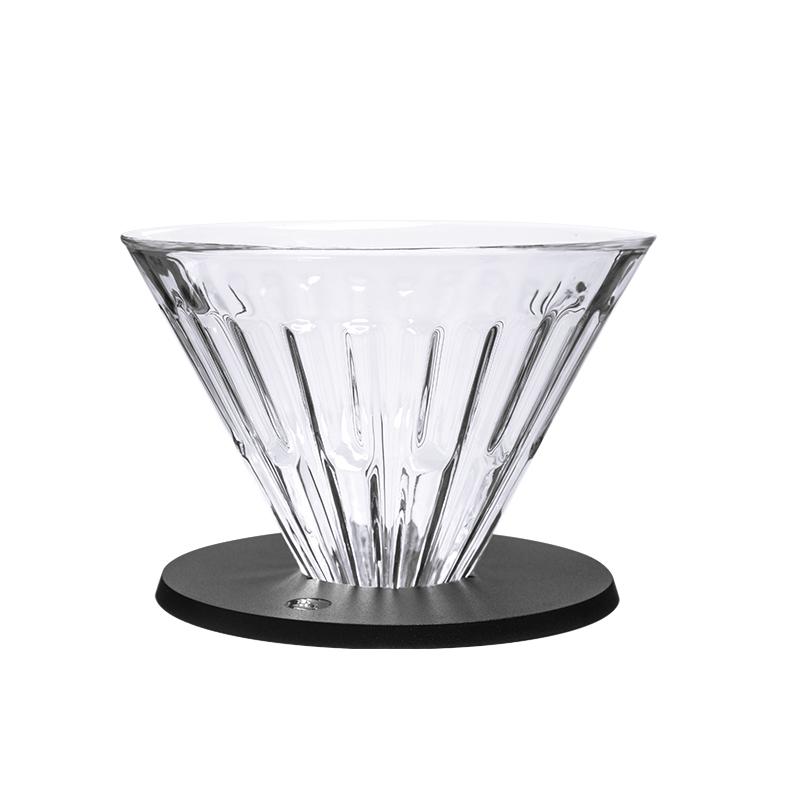 Пуровер стеклянный Timemore Crystal Eye Glass Dripper V02 (TM-cegd02-black)