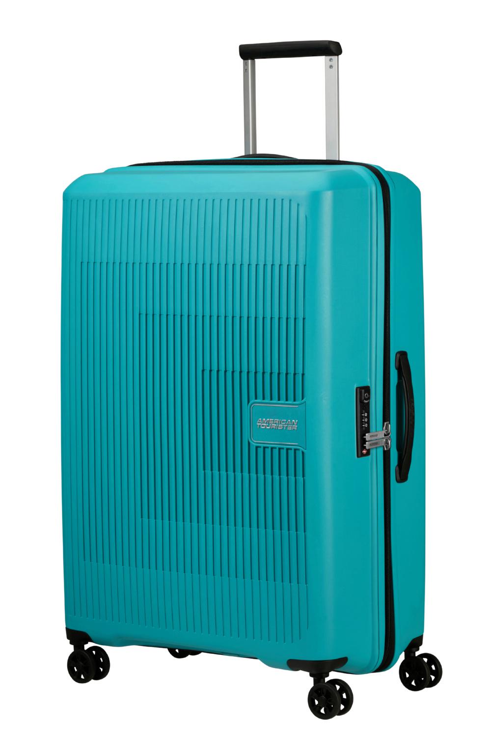 Чемодан American Tourister AEROSTEP 77x50x29/32 см Бирюзовый (MD8*21003) - фото 9