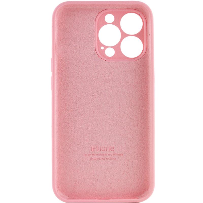 Чохол Silicone Case Full Camera Protective (AA) для Apple iPhone 15 Pro Max (6.7") Рожевий | Light pink - фото 2