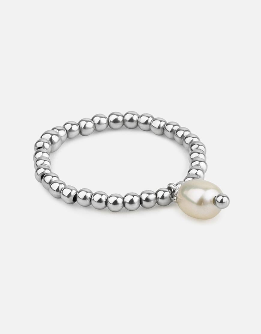Каблучка Single Pearl SILVER STORIES срібна 19.5