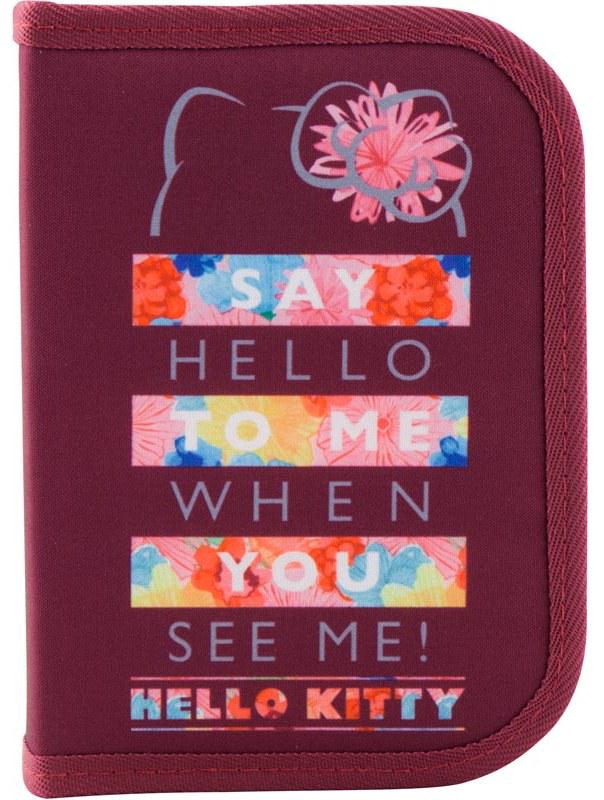 Пенал шкільний KITE HK19-622 Hello Kitty
