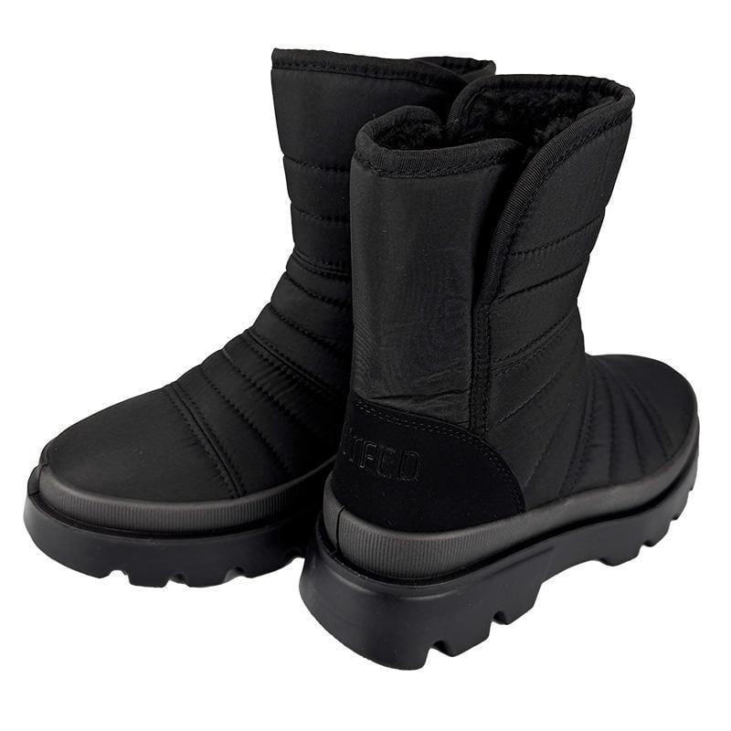 Дутики жіночі високі на замку 50404-1 p. 39 25 см Чорний - фото 3 Дутики жіночі високі на замку 50404-1 p. 39 25 см Чорний - фото 3