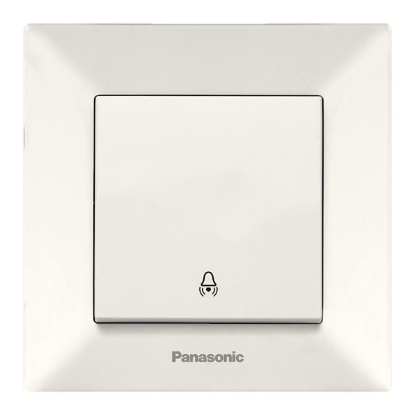Кнопка звонка Panasonic Arkedia Slim Кремовый (WNTC00192BG-UA)
