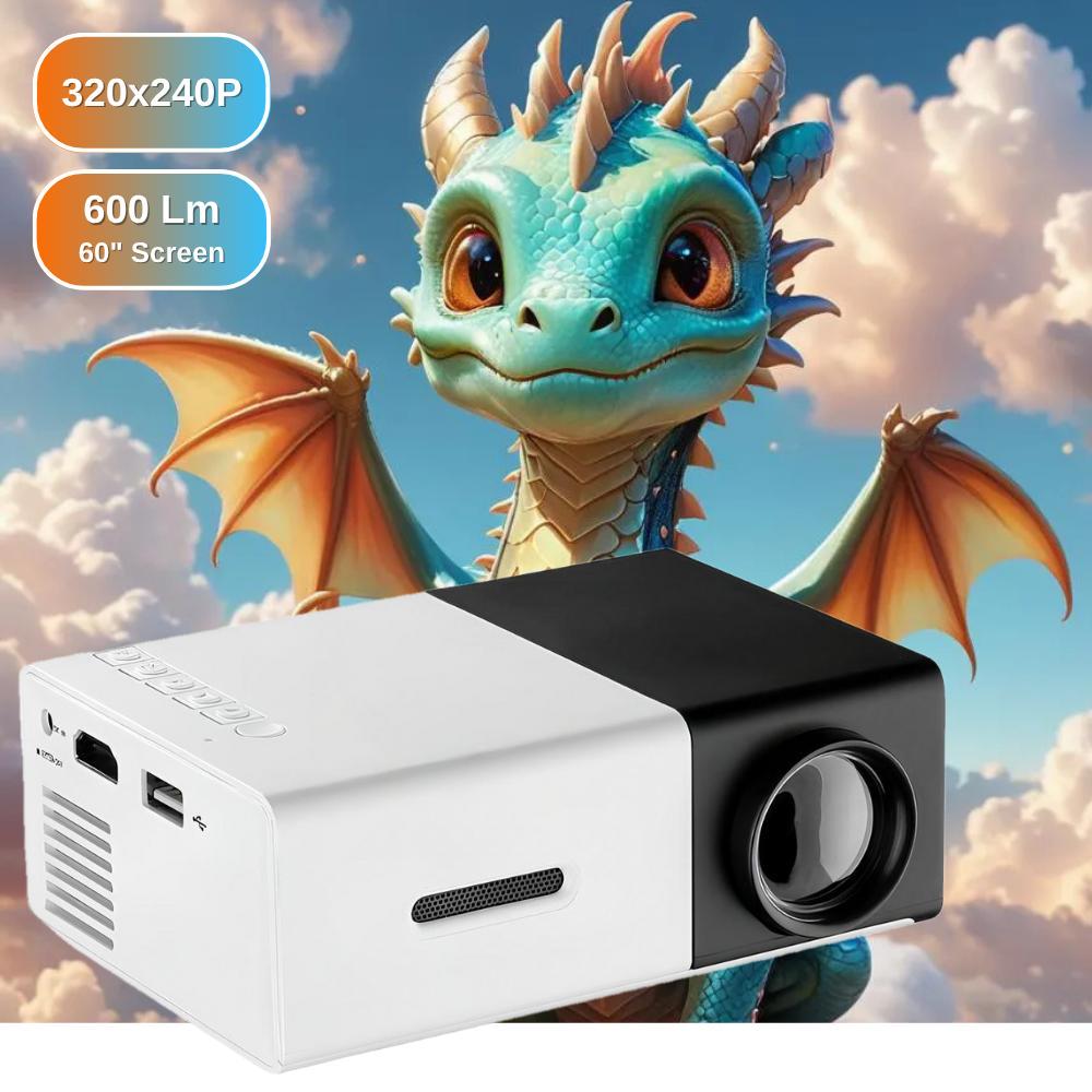 Проектор XON E-Tech SmartView CY200 320x240P 600Lm Білий (XVAA0302BW 1691) - фото 2 Проектор XON E-Tech SmartView CY200 320x240P 600Lm Білий (XVAA0302BW 1691) - фото 2