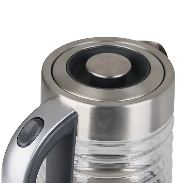 Електрочайник скляний Sokany SK-1027 безшумний з підсвічуванням 2,2 л - фото 3