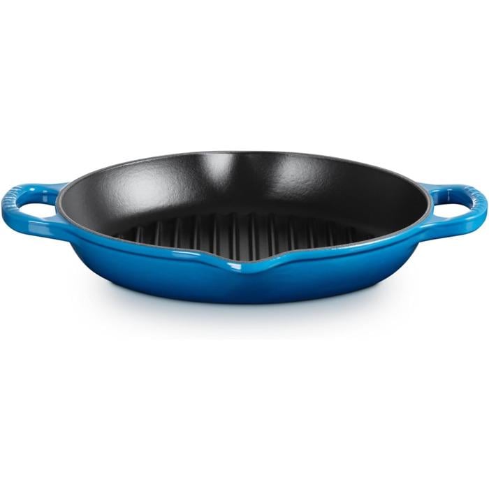 Сковорода-гриль Le Creuset Signature чугун 26 см Синий (2665485)