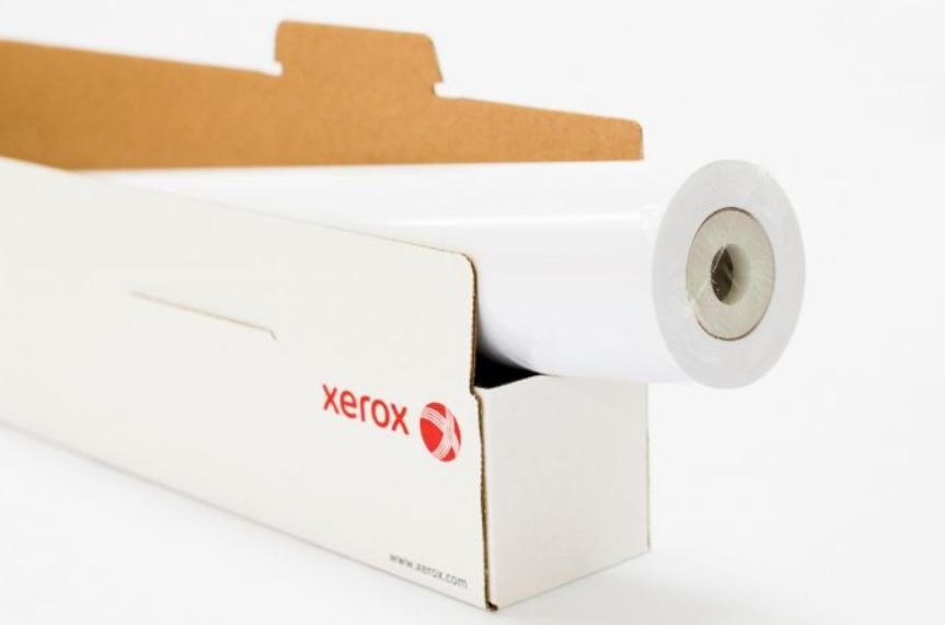 Бумага для плотера Xerox Inkjet Monochrome без покрытия 1067 мм 50 м 80 г/м² (591706)