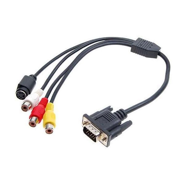 Переходники аудио/видео HDMI, VGA, RCA
