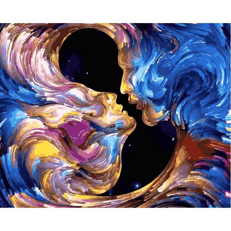 Картина по номерам Babylon Два мира 40x50 см (VP1452)