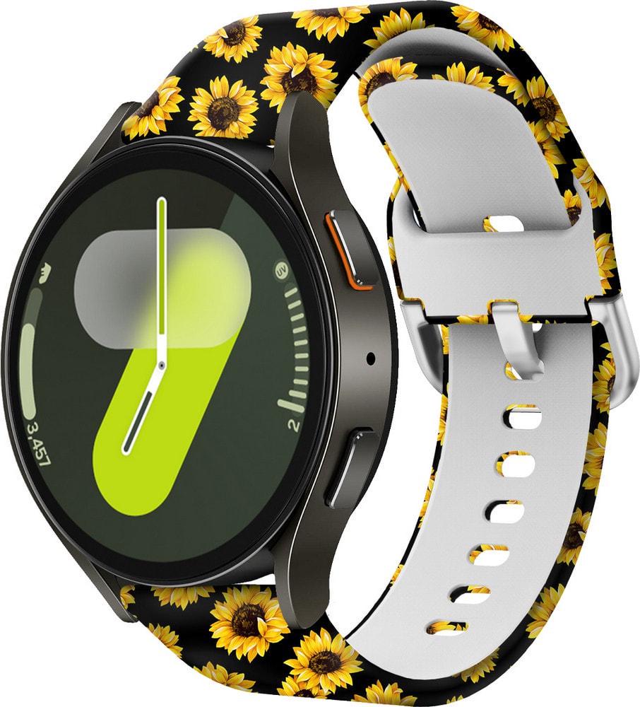Ремінець Colorful для Galaxy Watch 7 Sunflowers (37491) Ремінець Colorful для Galaxy Watch 7 Sunflowers (37491)