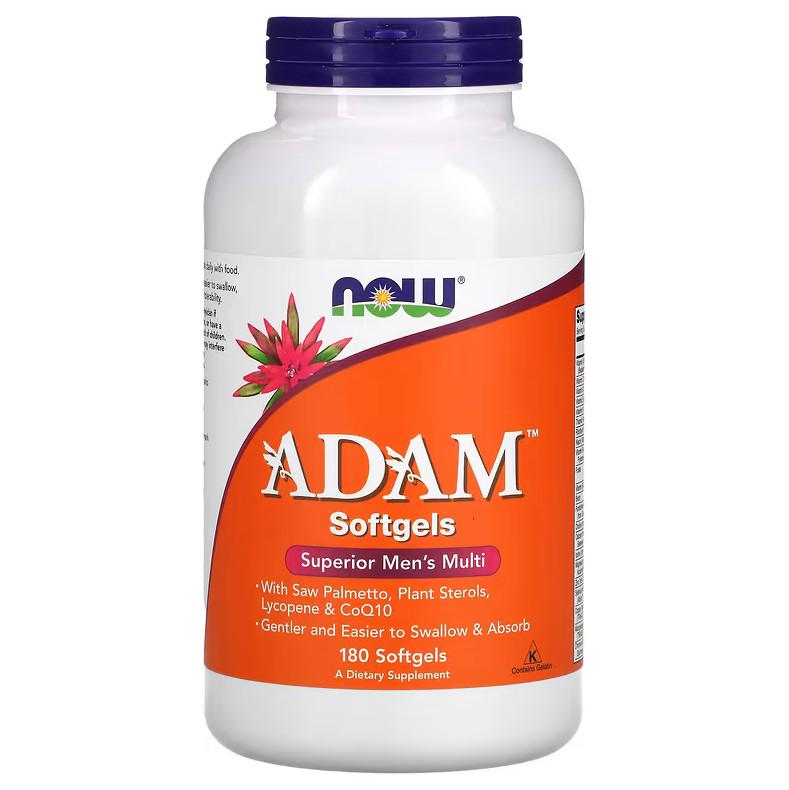 Витамины Now Foods Adam Superior Men's Multi 180 капсул