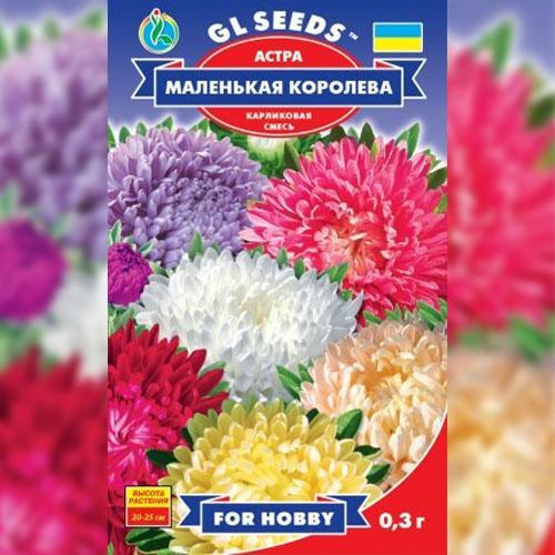 Насіння Астра Florium Маленька королева (17455) - фото 2