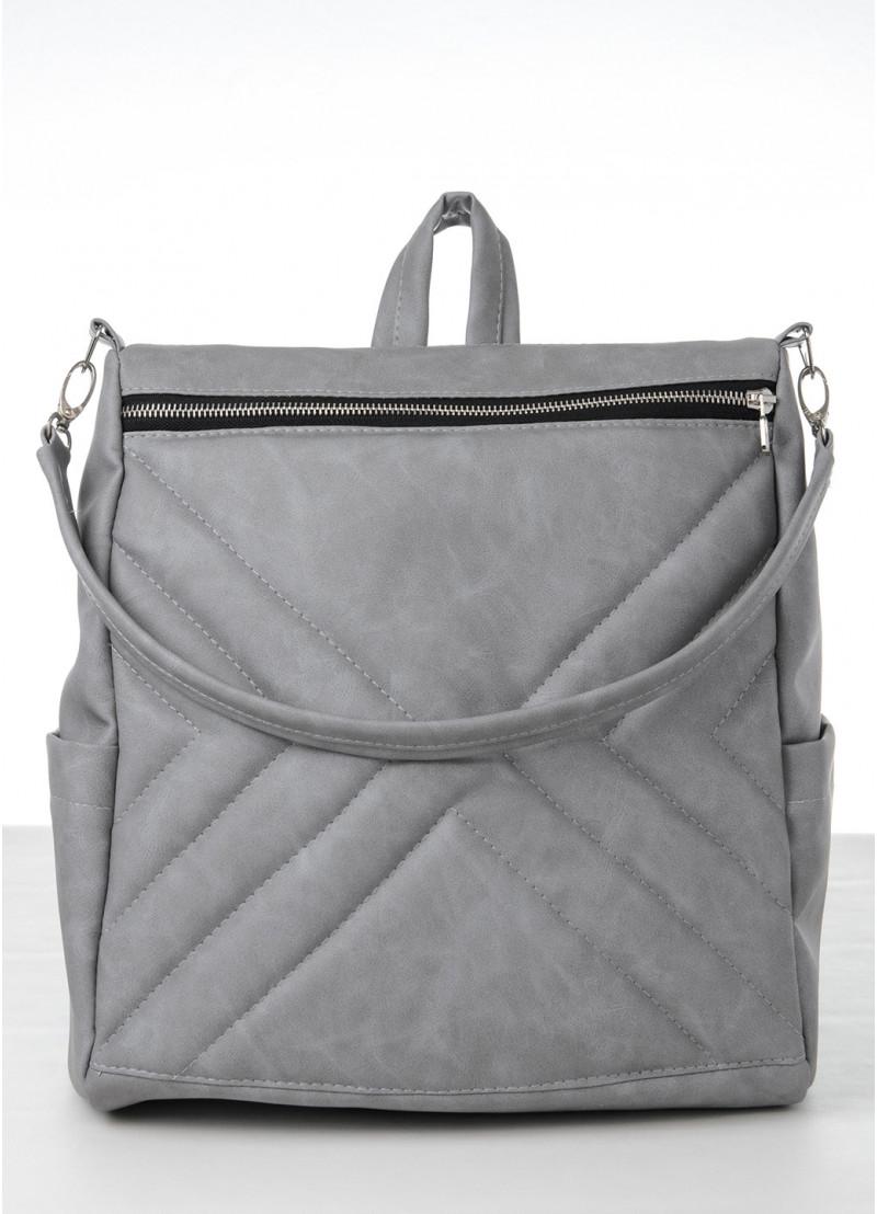 Рюкзак женский Sambag Trinity MSS Светло-серый (28313060)