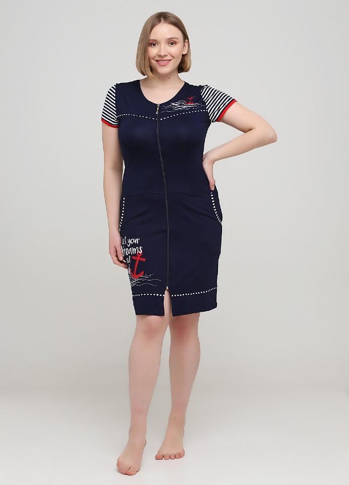 Халат Romeo Life 3XL Синий (7364)