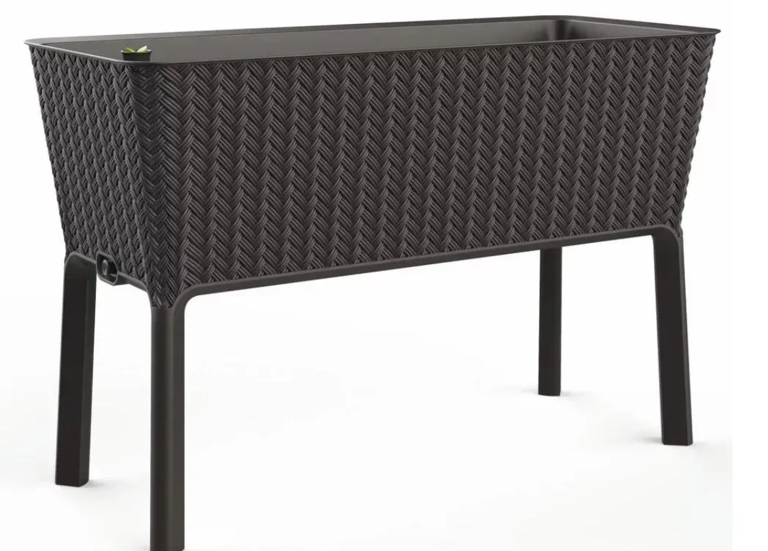 Горщик на ніжках Keter Splendor 120 л Коричневий (255151)