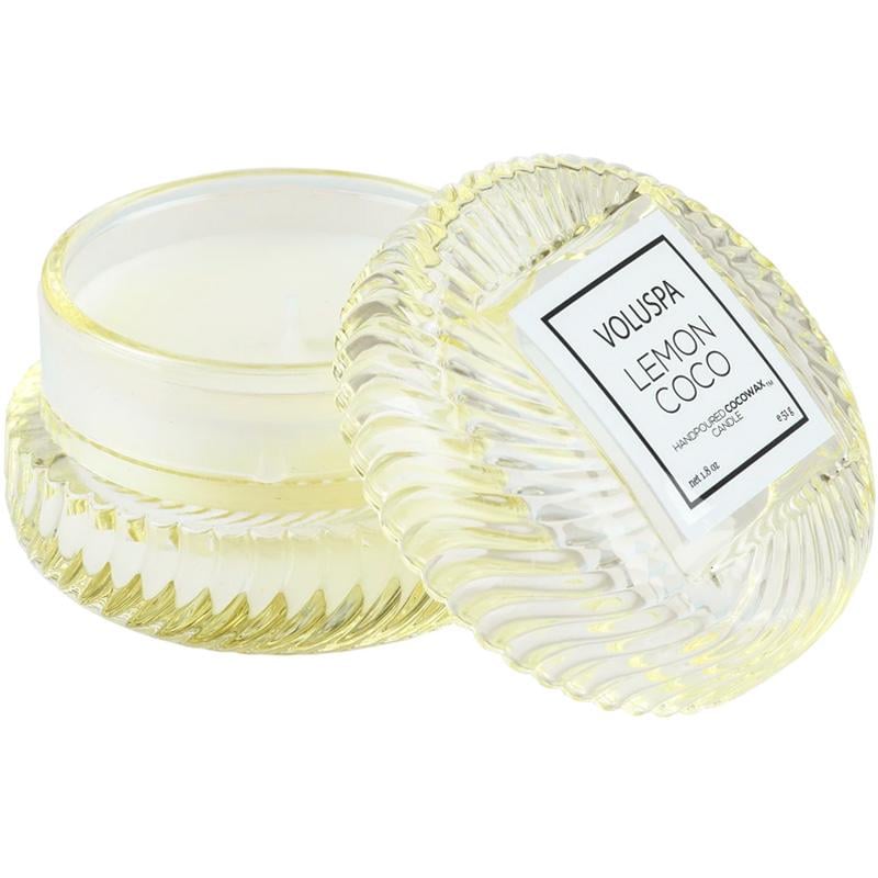 Свічка ароматична Voluspa Macarons Lemon Coco 51 г макарон (111000742)