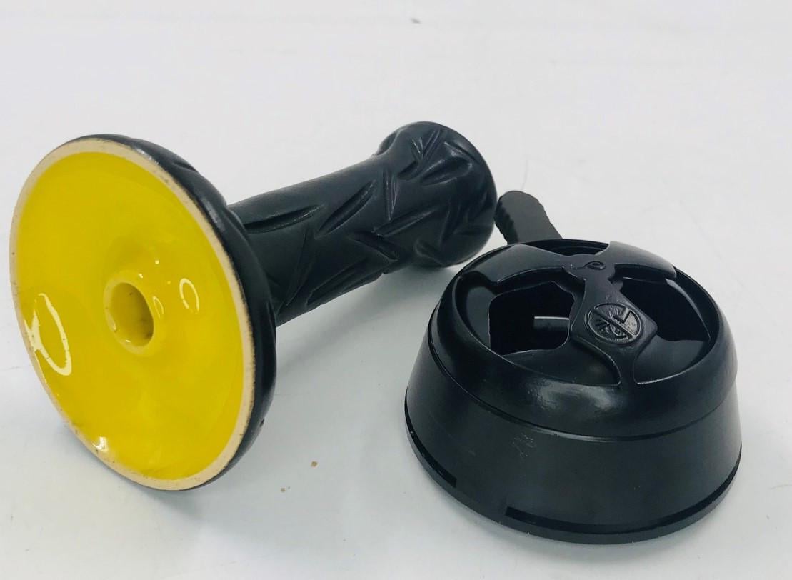 Чаша для кальяну 2x2hookah Medium + калауд Yellow/Black (482001942)