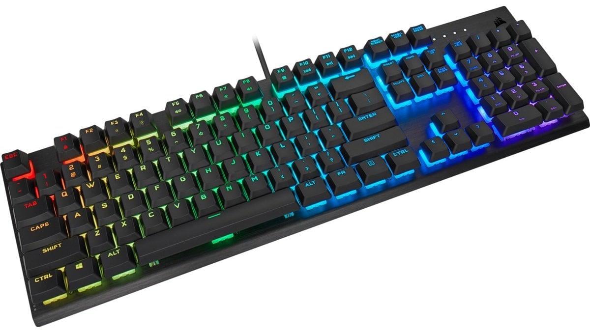 Клавиатура игровая Corsair K60 RGB PRO механическая с подсветкой Black - фото 4