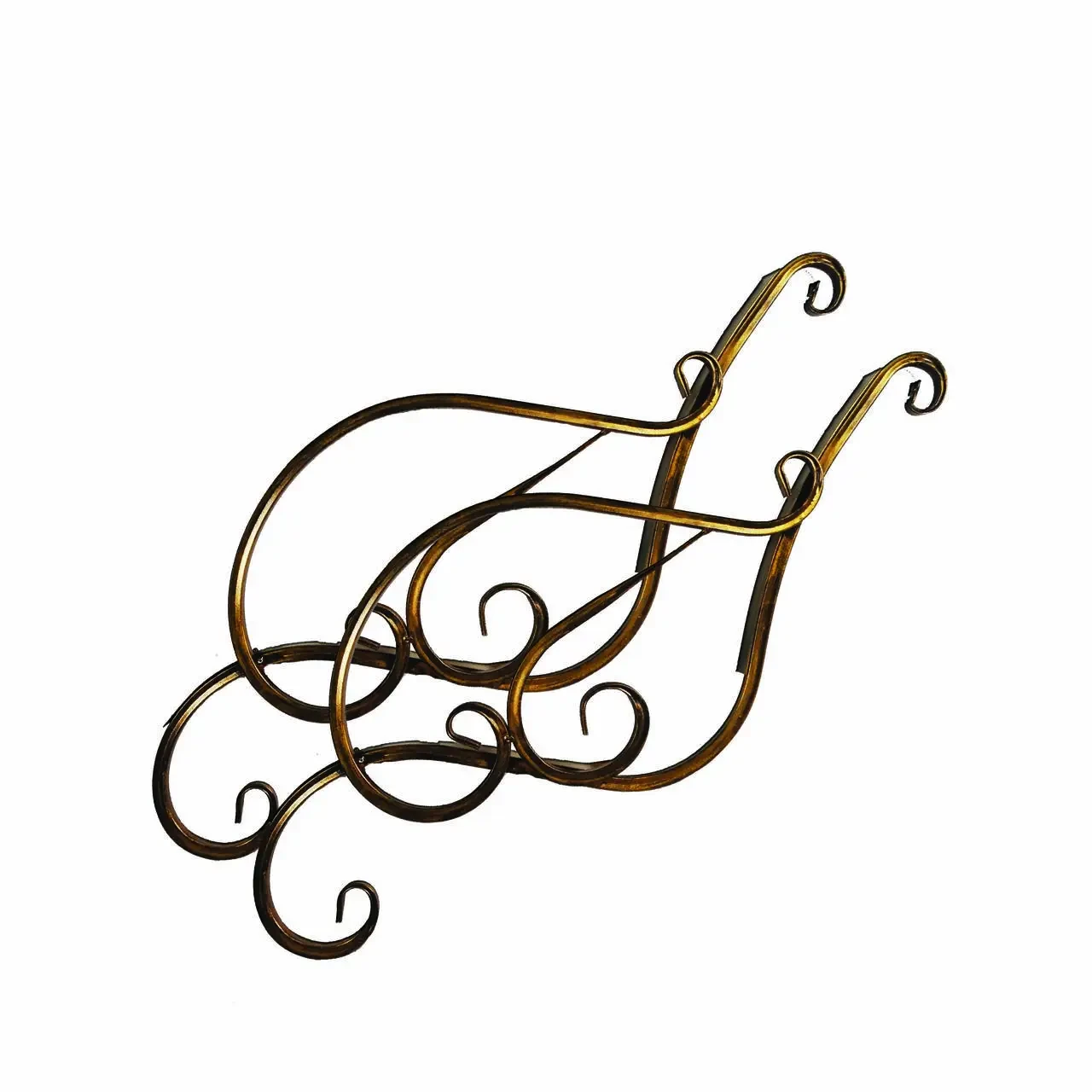 Опоры для качелей со спинкой Хатинка кованый металл 2 шт. 45х89 см (CNT00012027)