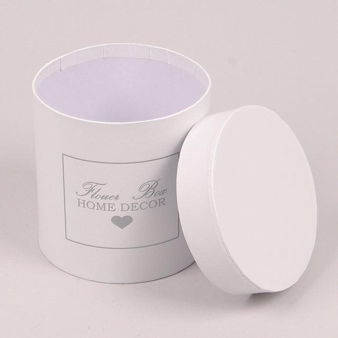 Комплект коробок для цветов Flora 2 шт. Белый (39858) - фото 2