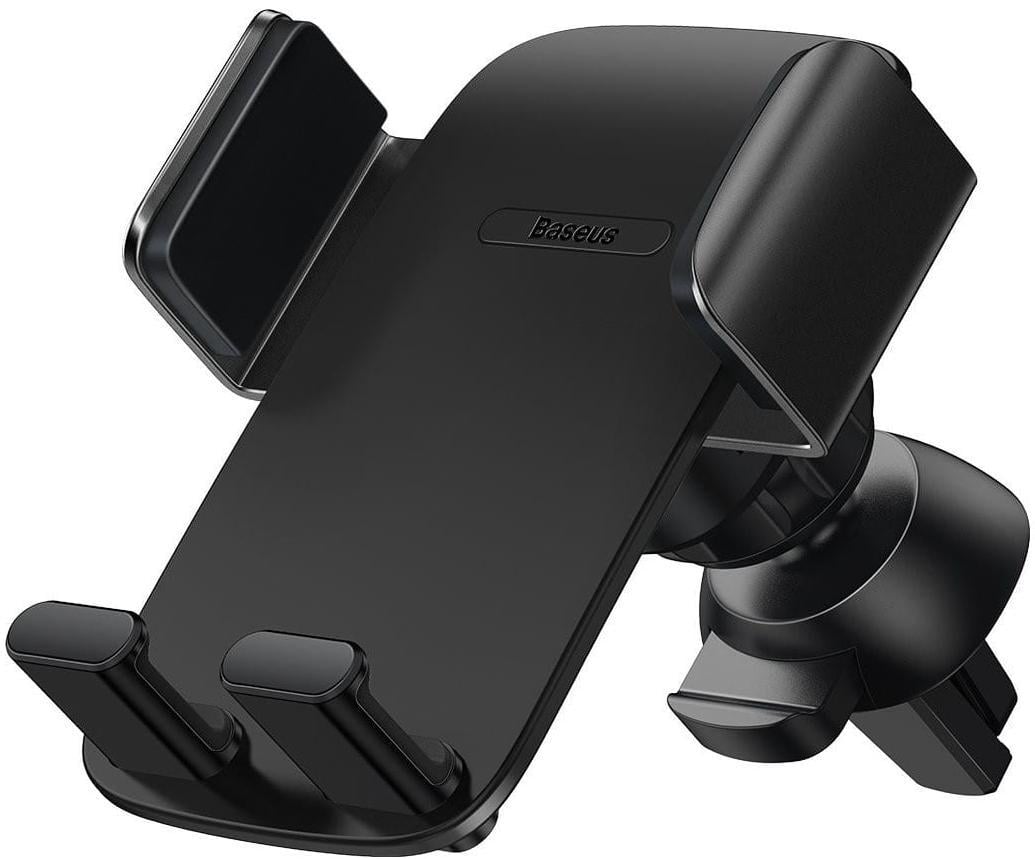 Тримач Baseus Easy Control Clamp Car Mount Holder Air Outlet Version для телефону Black (SUYK010101)