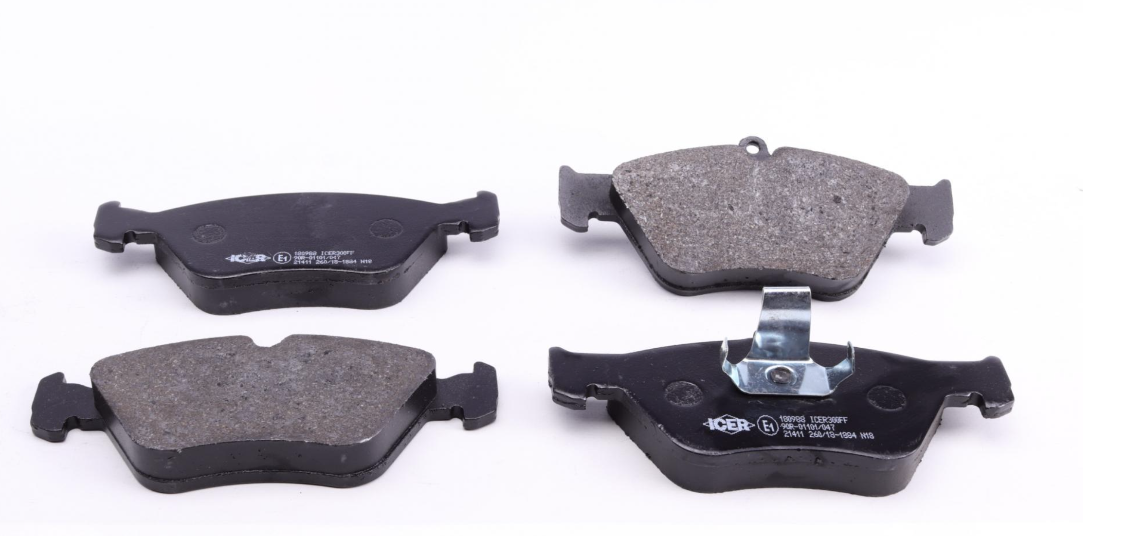Колодки гальмівні передні ICER для Opel Omega B 94-00/Vectra A 93-95/Saab 900 93-98 (180988) Колодки гальмівні передні ICER для Opel Omega B 94-00/Vectra A 93-95/Saab 900 93-98 (180988)