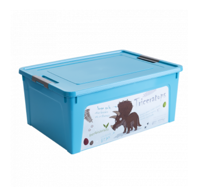 Контейнер Алеана Smart Box Динозавр 7,9 л Бирюзовый (УТ000082453)