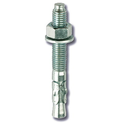 Анкер распорный с гайкой ДКС М10х100 прижим 35 мм оцинкованная сталь 1 шт. (CM481001)