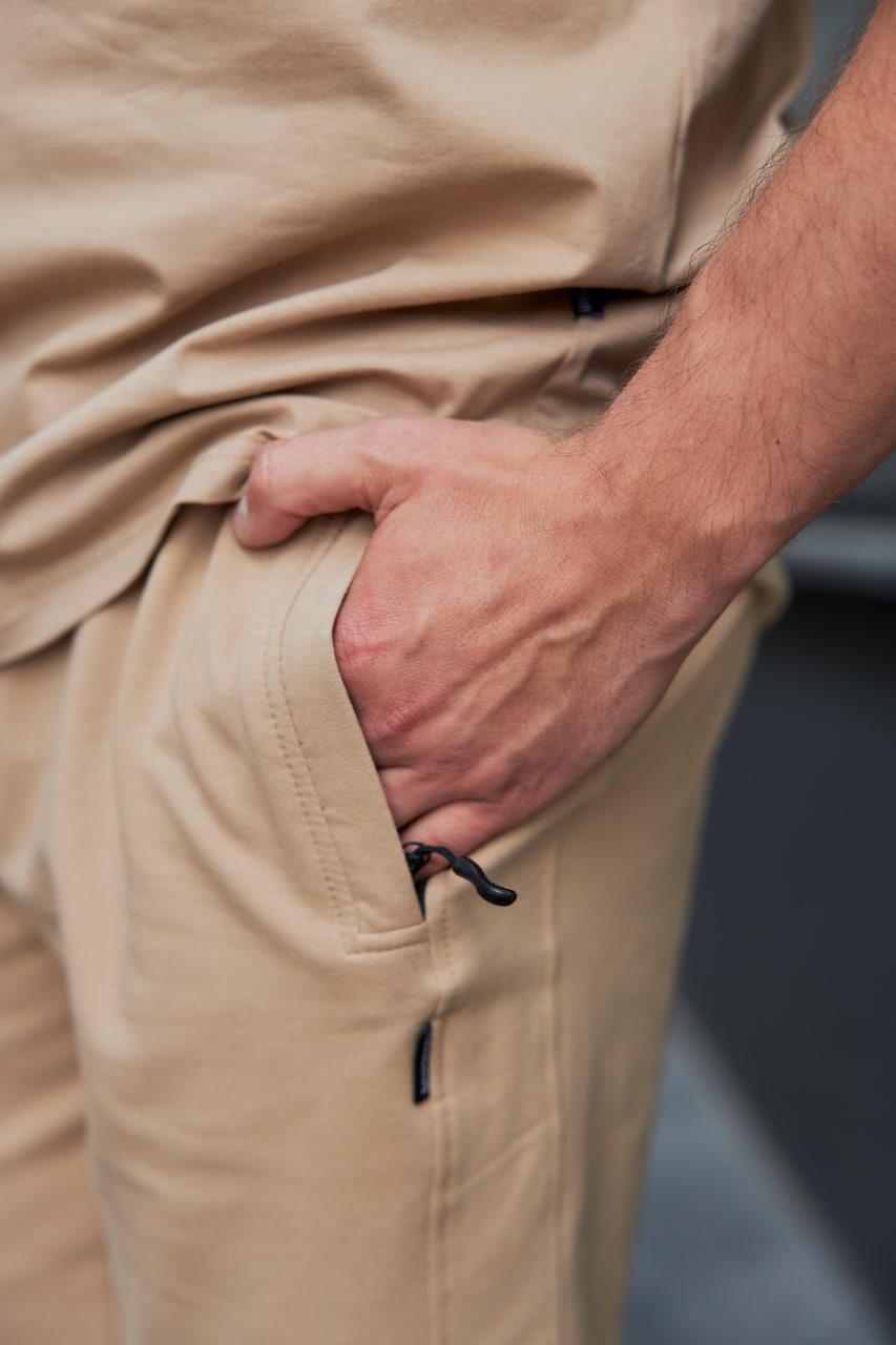 Шорти чоловічі М155 XXL Бежевий (102-1-64) - фото 3 Шорти чоловічі М155 XXL Бежевий (102-1-64) - фото 3