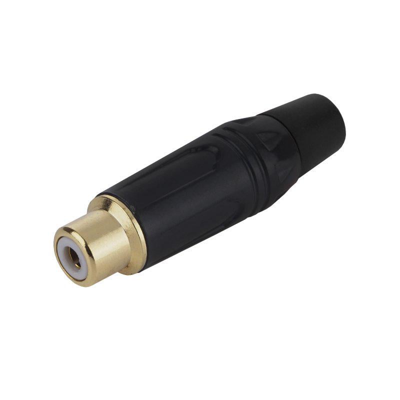 Гнездо RCA хвост Черный (A153064) Гнездо RCA хвост Черный (A153064)