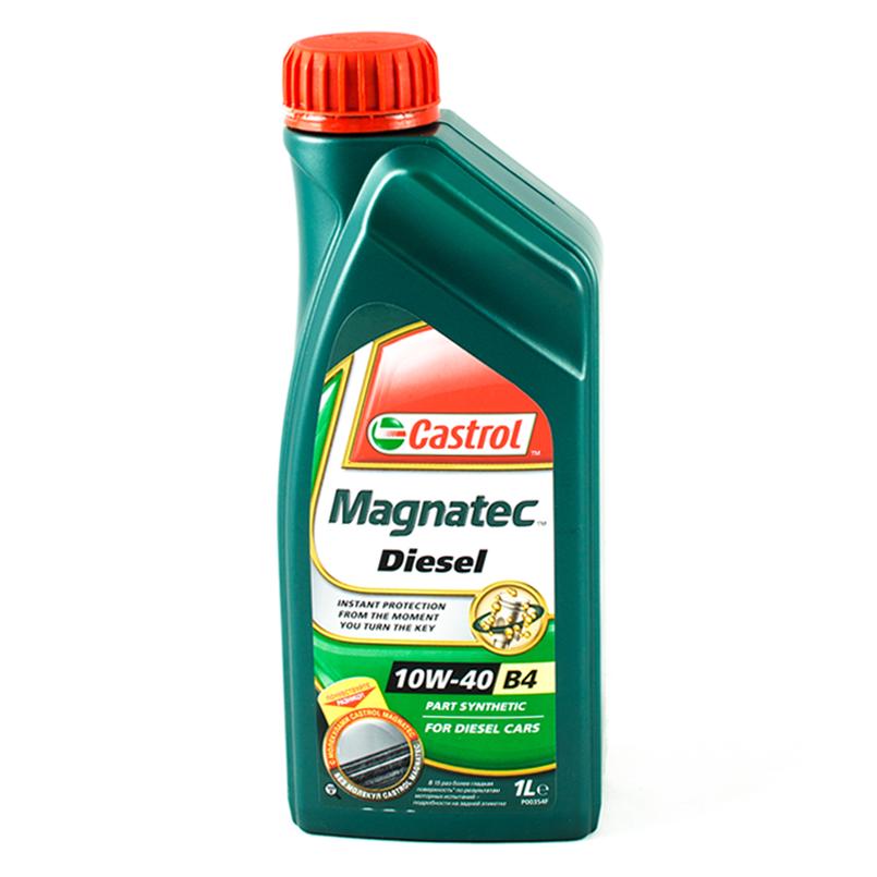 Моторное масло Castrol MAGNATEC DIESEL 10W-40 B4 1 л - фото 2