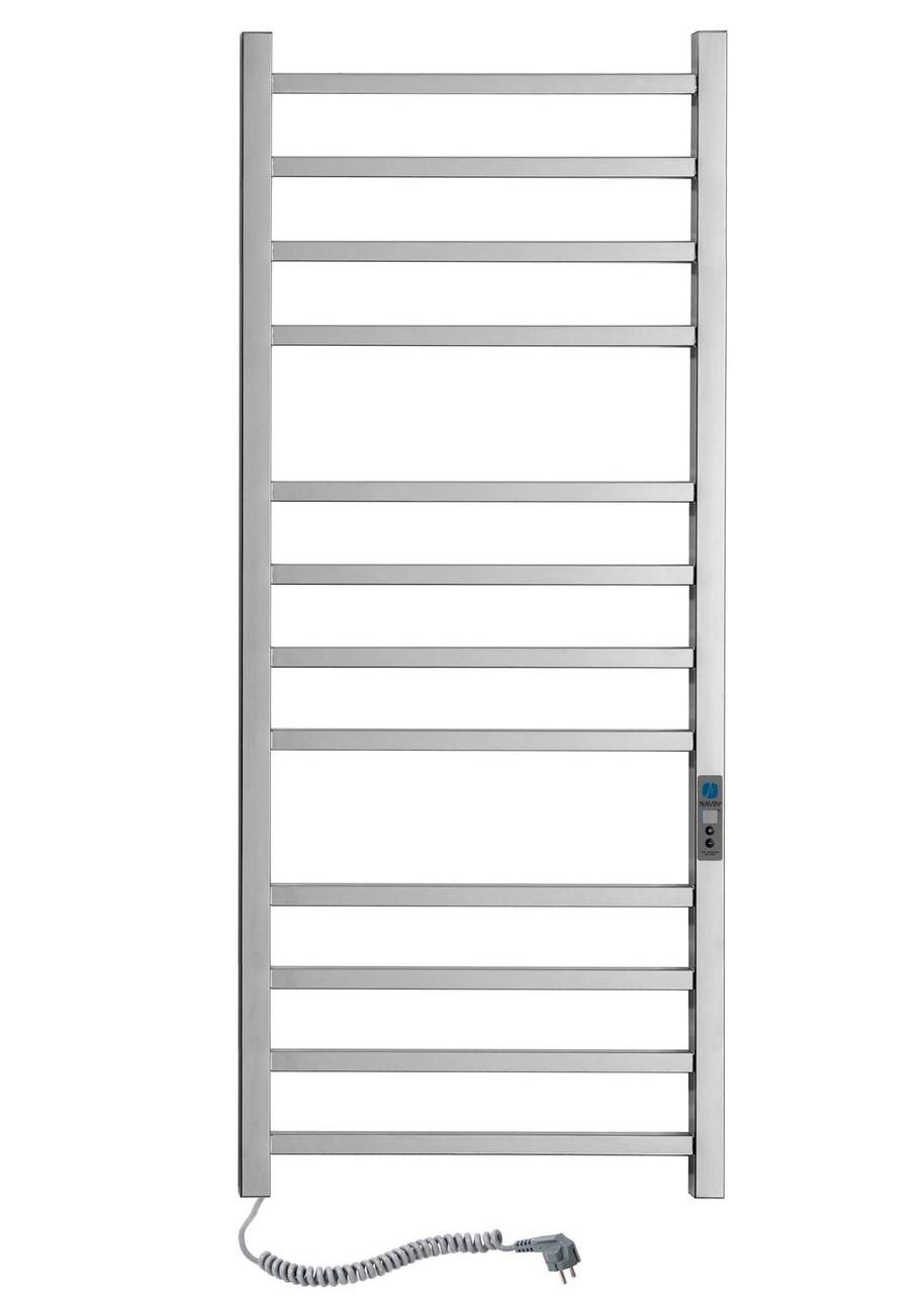 Полотенцесушитель электрический NAVIN Loft 500x1200 мм регулятор с таймером слева