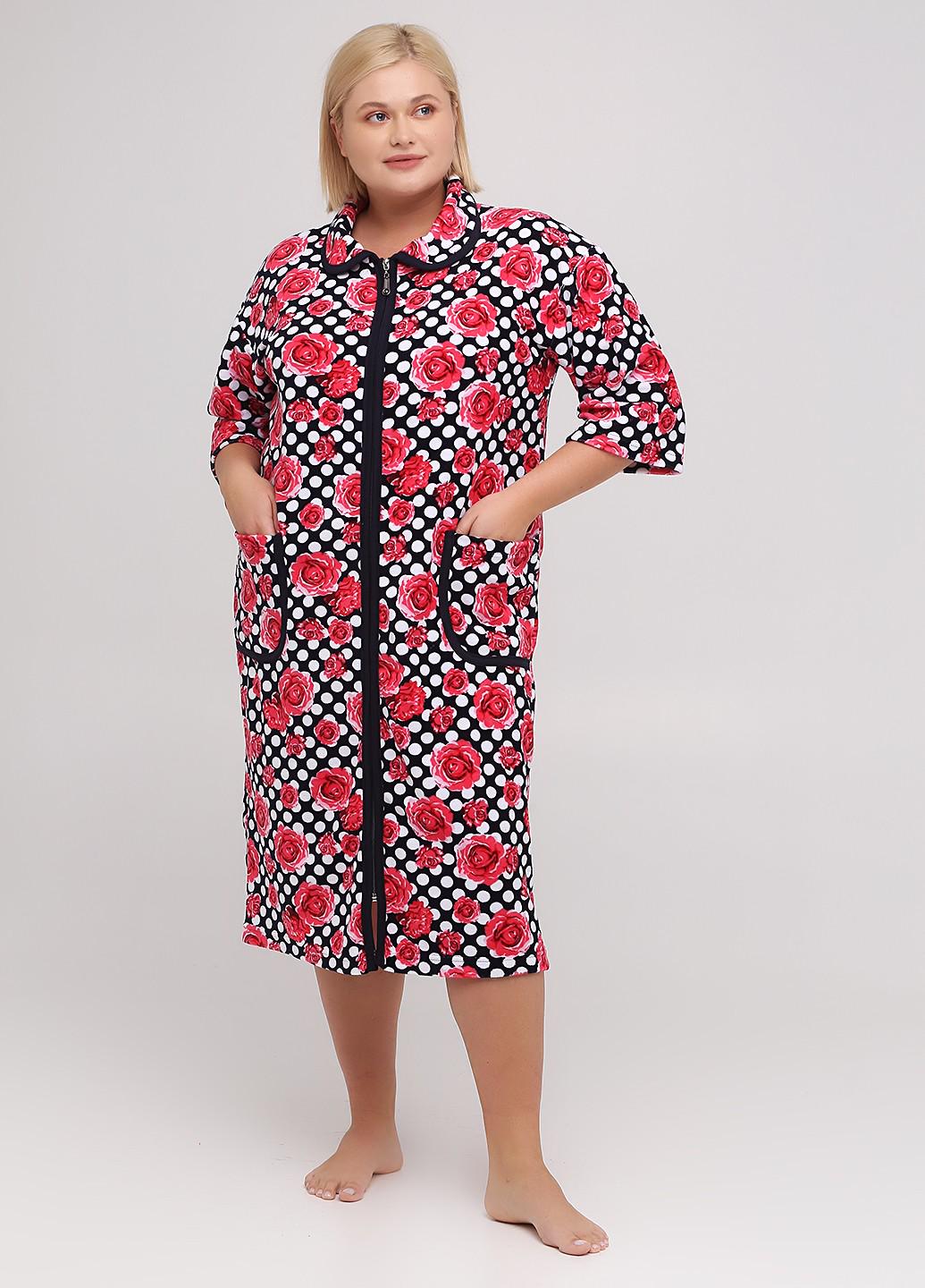 Халат женский Wild Love 12 Разноцветный (80350-01) Халат женский Wild Love 12 Разноцветный (80350-01)