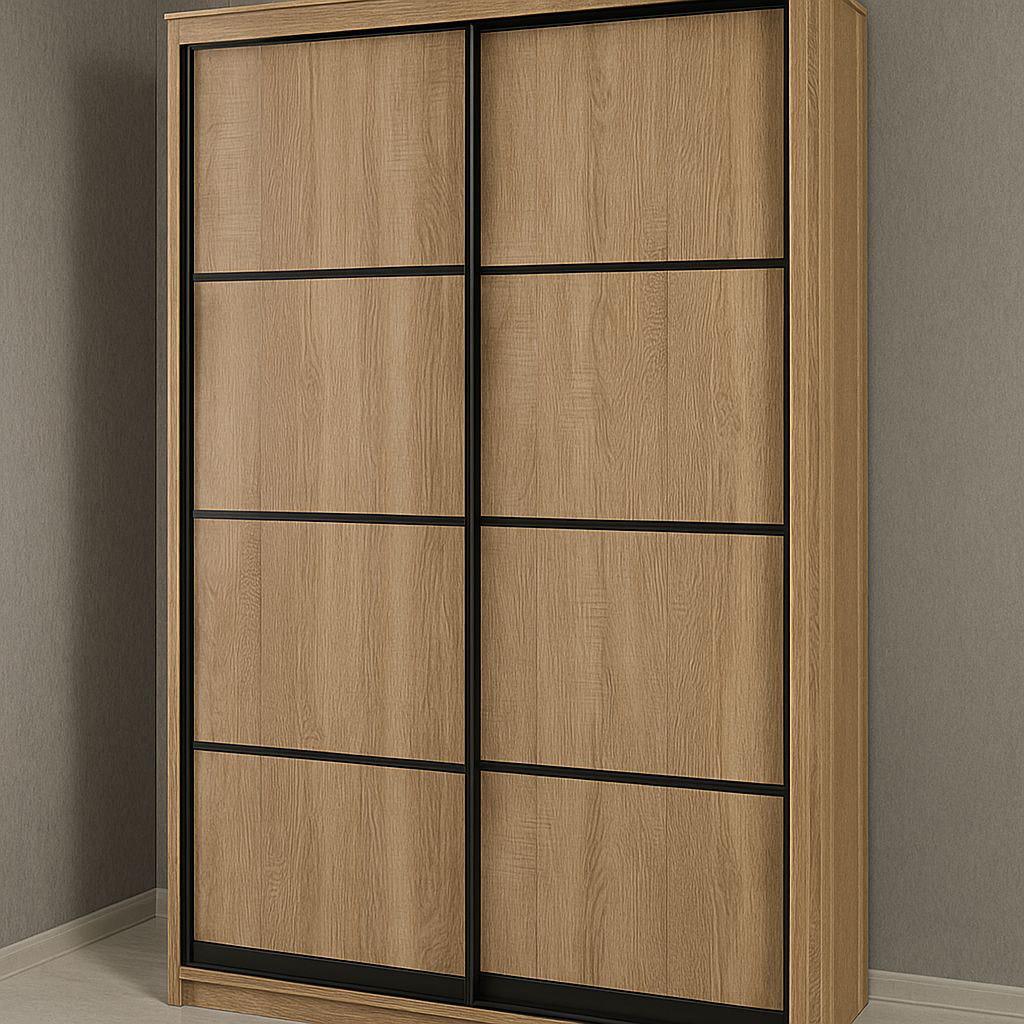 Шкаф купе Мириам комби 4 ДСП 1400x2400x600 мм Дуб Сонома (20864) Шкаф купе Мириам комби 4 ДСП 1400x2400x600 мм Дуб Сонома (20864)