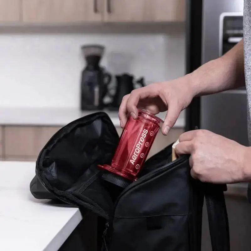 Аэропресс для приготовления кофе Inc Clear Red (90RD05) - фото 8 Аэропресс для приготовления кофе Inc Clear Red (90RD05) - фото 8