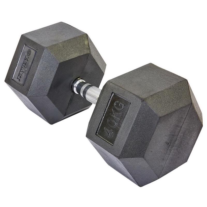 Гантель цельная Zelart TA-5159-40 шестигранная 1 шт. 40 кг (DR002847) - фото 2 Гантель цельная Zelart TA-5159-40 шестигранная 1 шт. 40 кг (DR002847) - фото 2