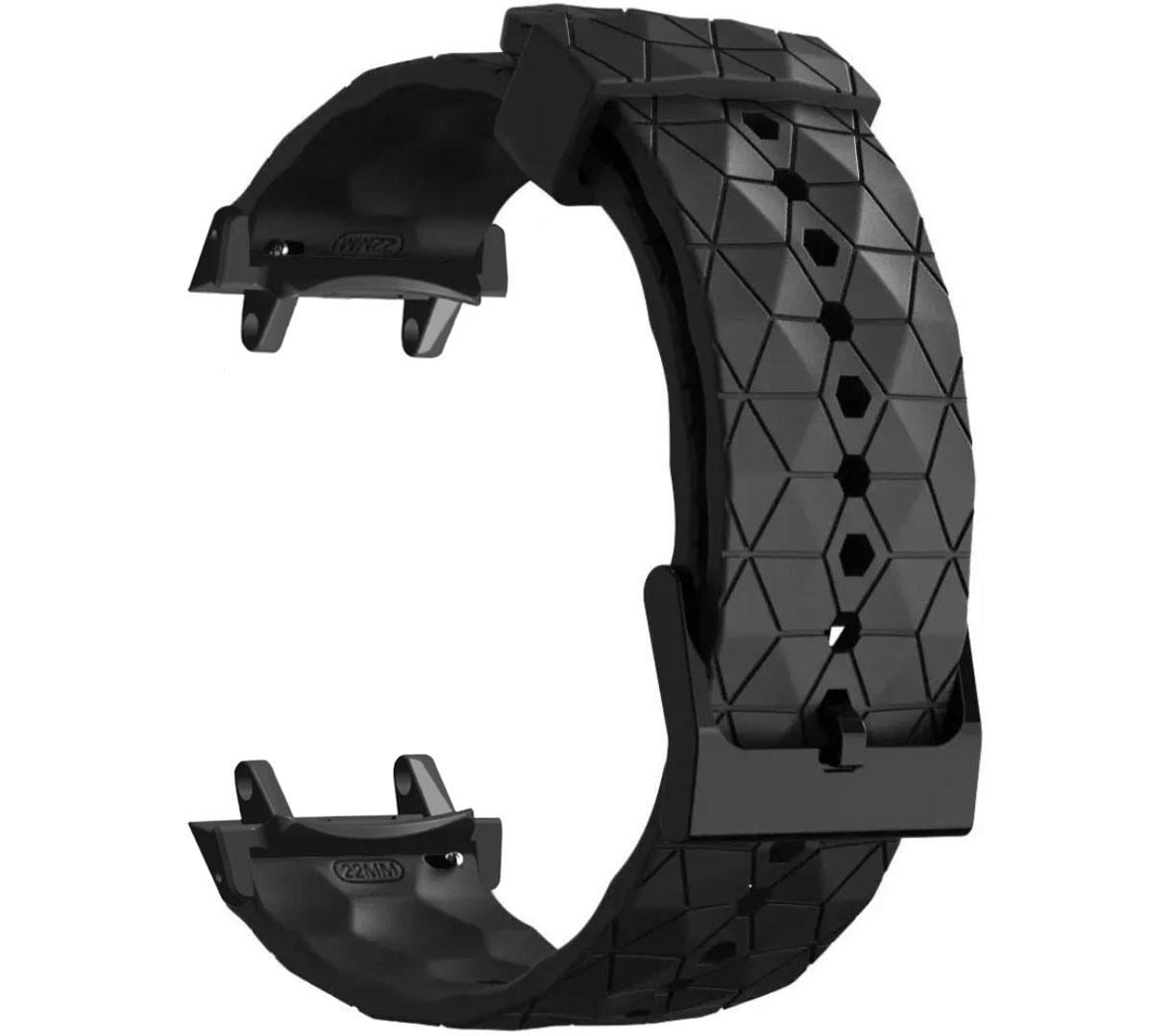Ремешок Primolux Dimond силиконовый для часов Xiaomi Amazfit T-Rex 3 W2323GL2N Black (3012823065)